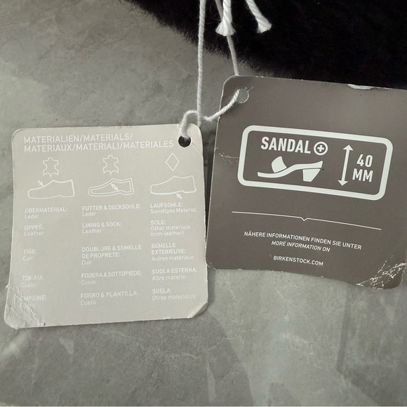 Women’s Birkenstock Papillio Fanny Teddy Shearling Mule Wedge Clog US 9 EU 40 - Picture 13 of 16